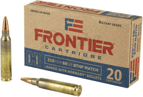 Hornady 223 Remington 68 Grain HP Match Ammo 20 Rounds