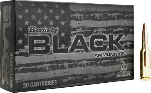 Hornady 6MM ARC 105 Grain BTHP Match Black Ammo 20 Rounds