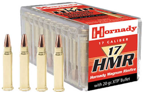 Hornady Varmint Express 17 HMR 20 Gr XTP Hollow Point Ammo - Superior Rimfire Performance in 50 Round Box
