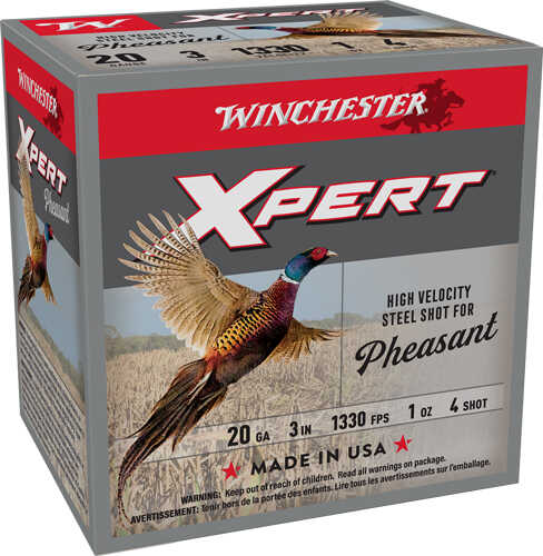 Winchester XPERT Steel 20 Gauge 3 Inch 1 Oz No 4 Box Of 25