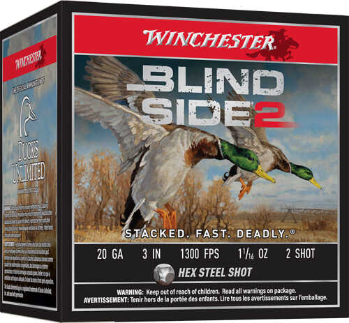 Winchester Blind Side 2 20 Gauge 3 One Sixteen Ounce Box
